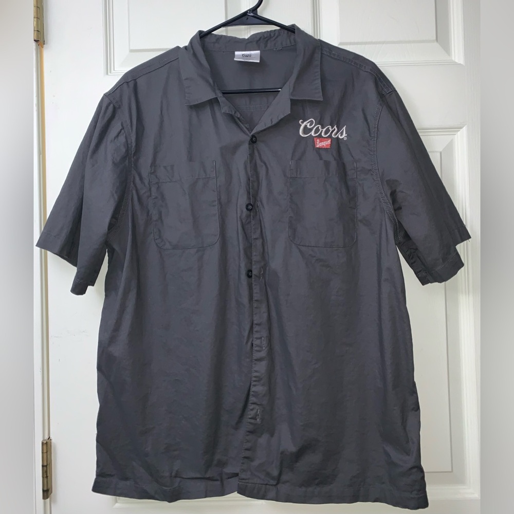 Large Coors Button Up